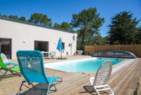 Villa de 3 chambres avec piscine privee jardin clos et wifi a Saint Jean de Monts a 1 km de la plage